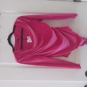 Zara velvet bodysuit